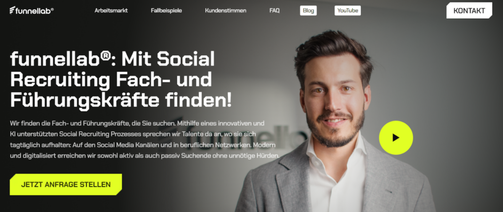 Glow-Career social recruiting agentur Funnellab