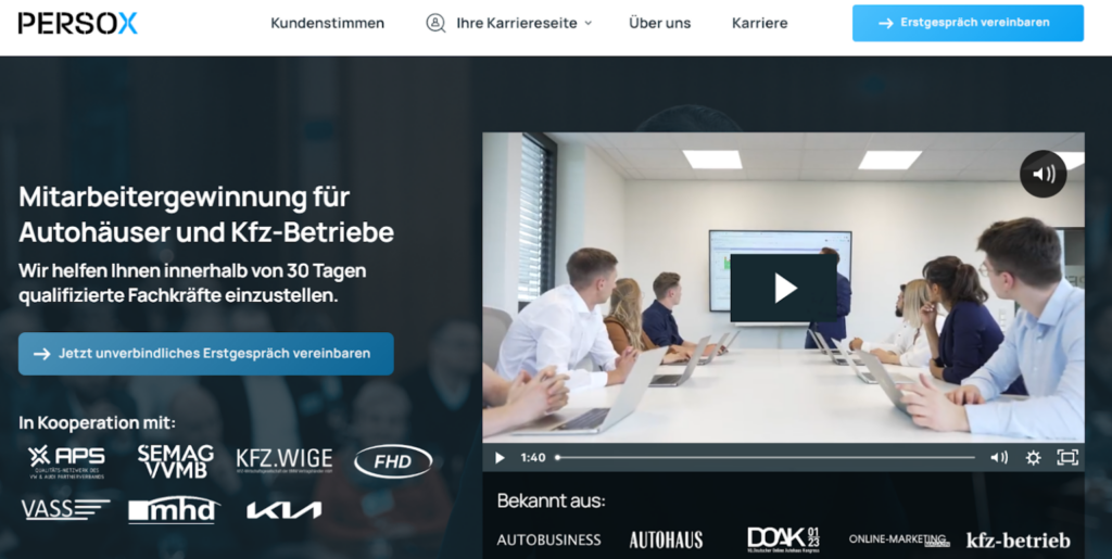 Glow-Career social recruiting agentur PERSOX