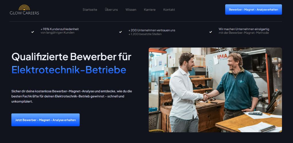 glow careers besten social recruiting agenturen für elektrotechnik