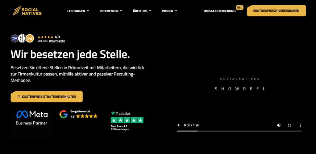 social natives partner zur personalbeschaffung