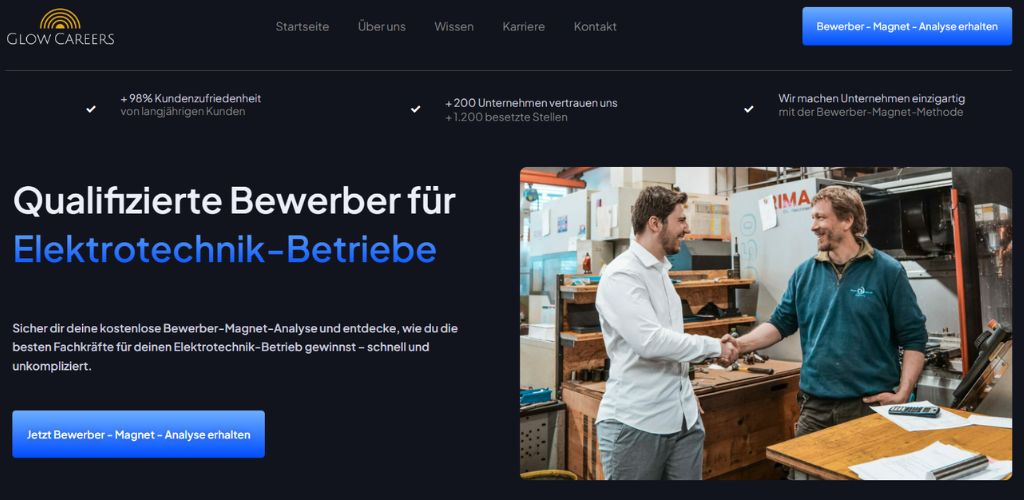 die besten recruiting agenturen für elektrotechnik glow careers