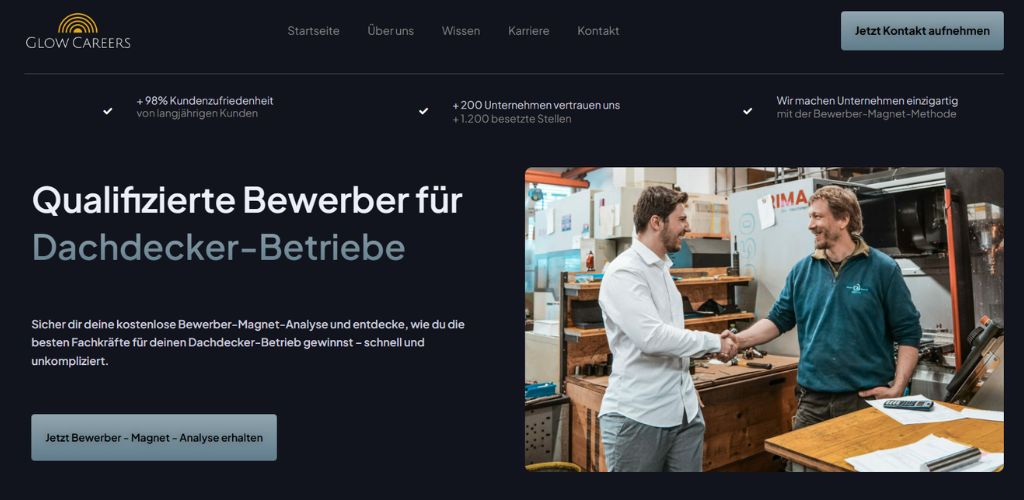 die besten headhunter für dachdecker glow careers