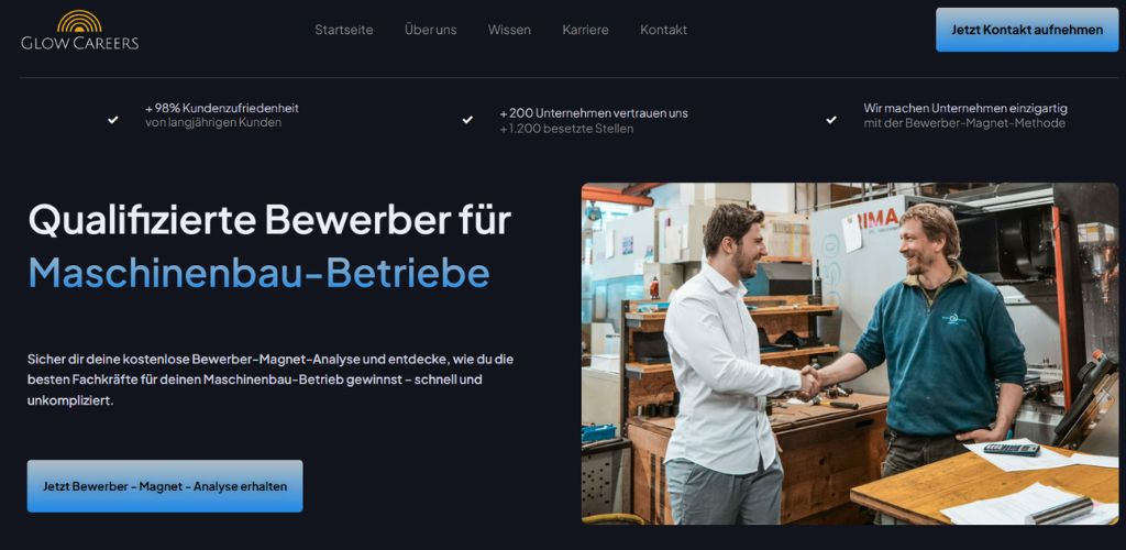 die besten headhunter für maschinenbau glow careers