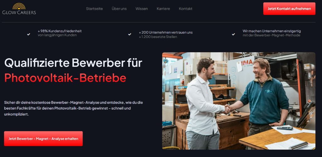 die besten headhunter für photovoltaik glow careers
