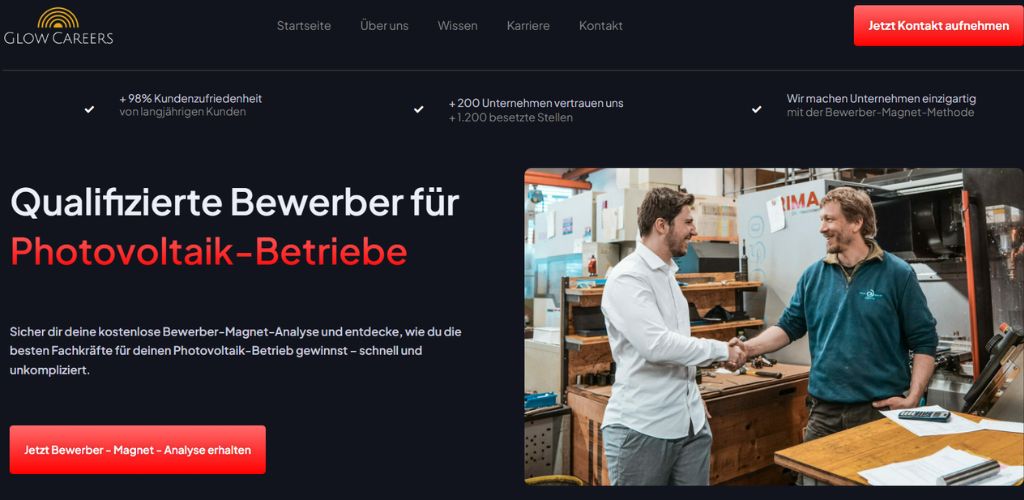 die besten personalberater für photovoltaik glow careers
