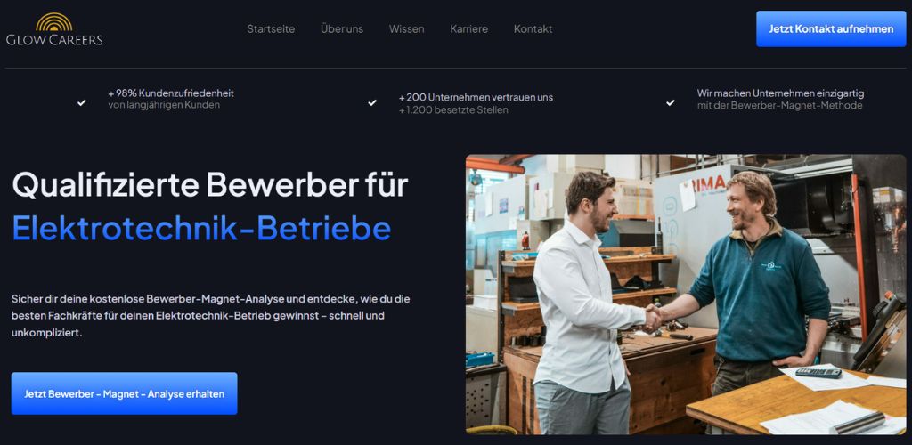 die besten personalvermittlung für elektrotechnik glow careers