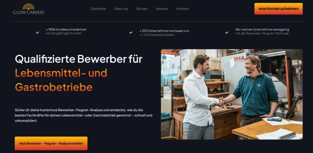 die besten personalvermittlung für gastrobetriebe glow careers