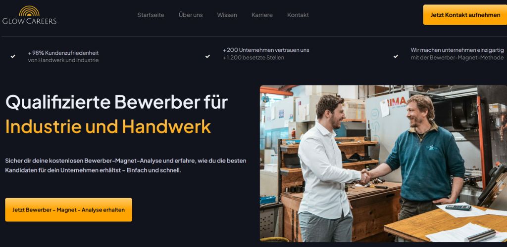 die besten personalvermittlungen für handwerk glow careers