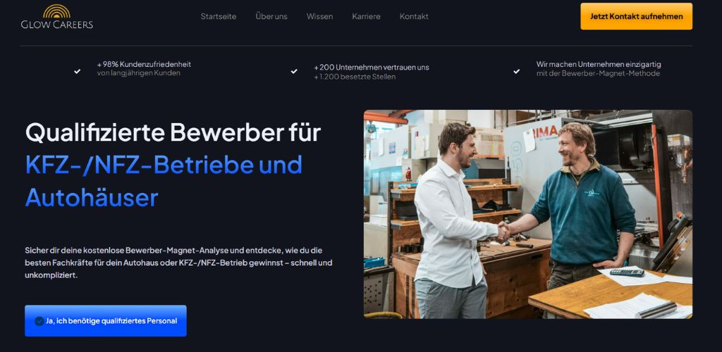 die besten personalvermittlungen für kfz nfz betriebe und autohäuser