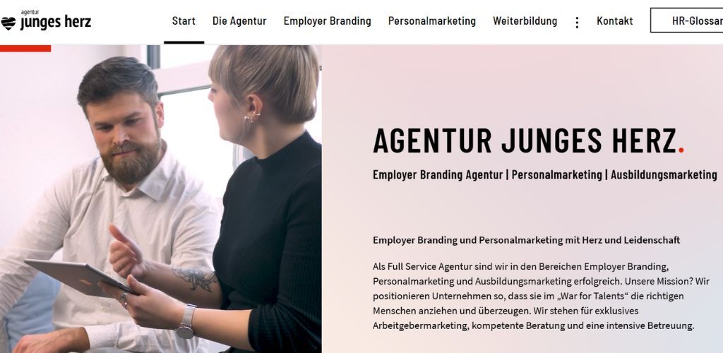 employer branding agentur für elektrotechnik junges herz
