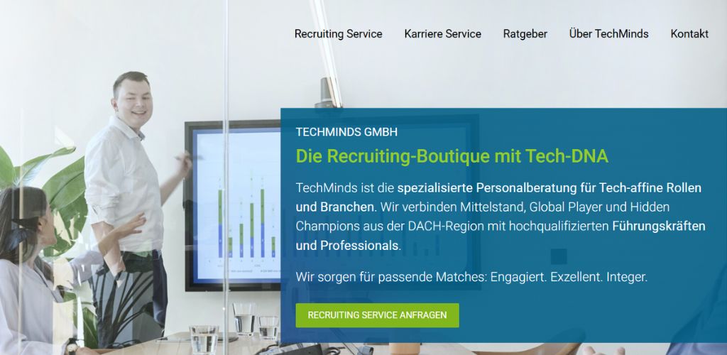 headhunter für baugewerbe techminds