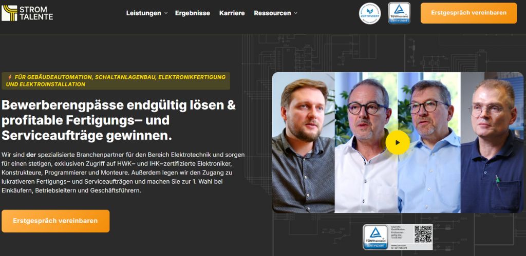 headhunter für elektrotechnik stromtalente