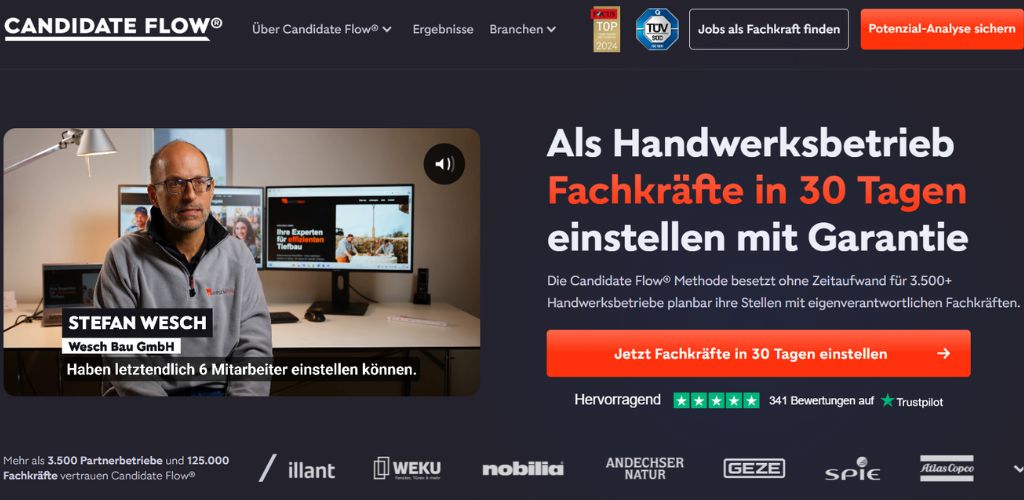 headhunter für shk candidate flow