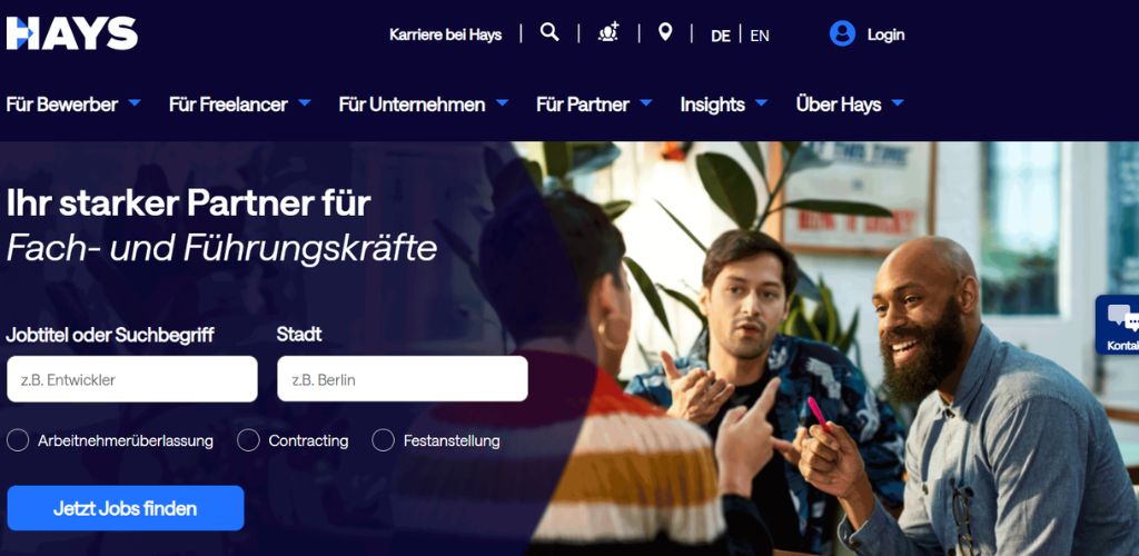 personalberater für baugewerbe hays