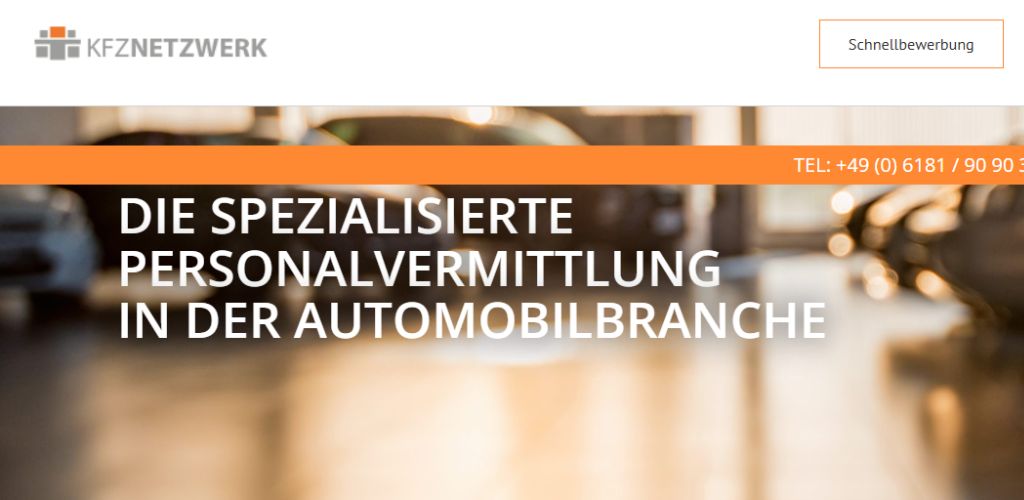personalvermittlung für nfz kfz netzwerk