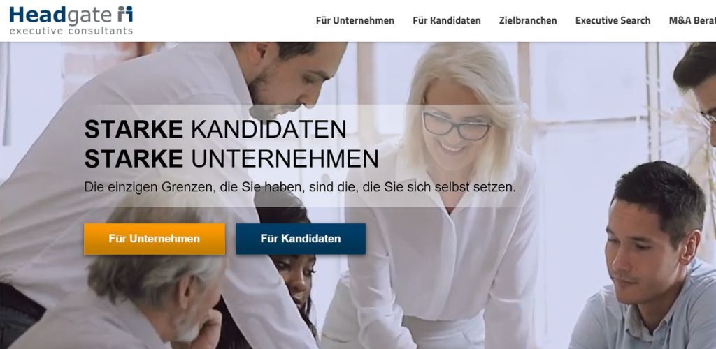recruiting agentur für maschinenbau headgate