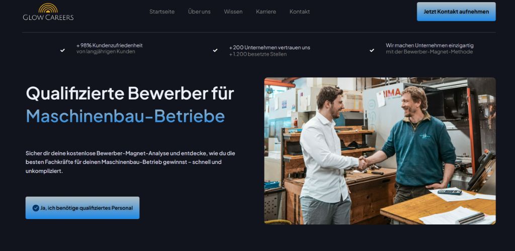 die beste employer branding agentur für maschinenbau glow careers