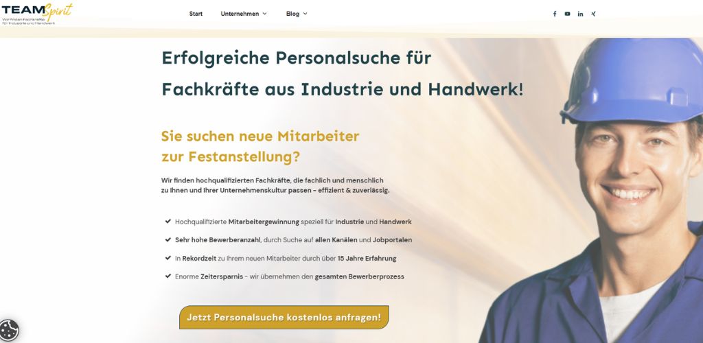 employer branding agentur für dachdecker team spirit