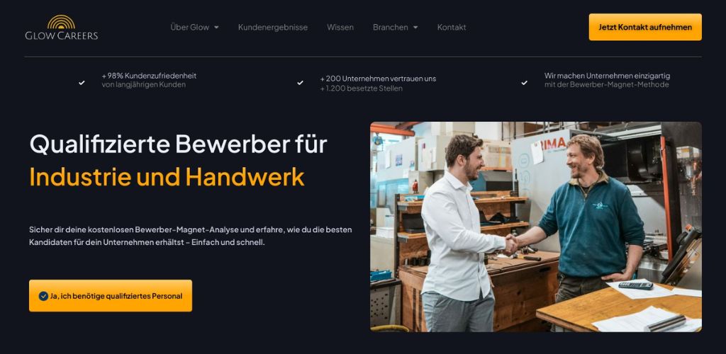 die beste recruiting agentur in hamburg glow careers