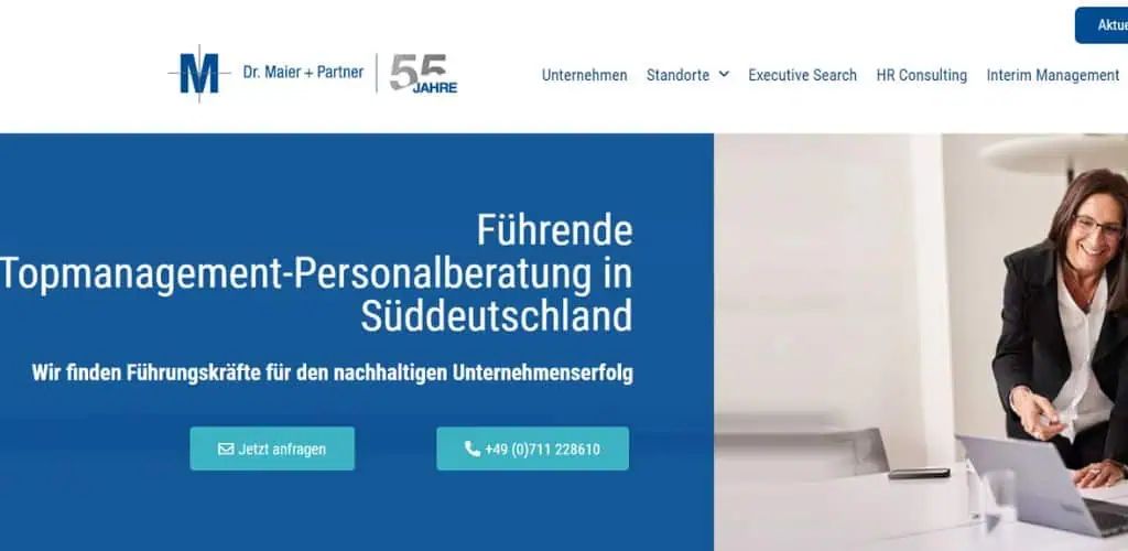 headhunter in baden-württemberg dr maier partner