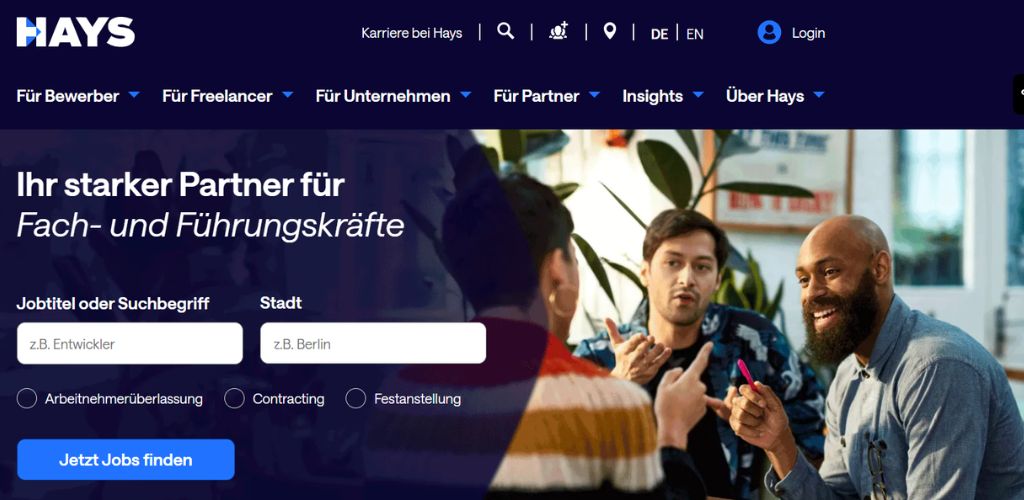 headhunter in bielefeld hays