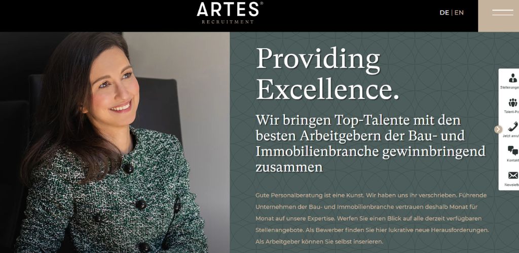recruiting agentur in frankfurt artes