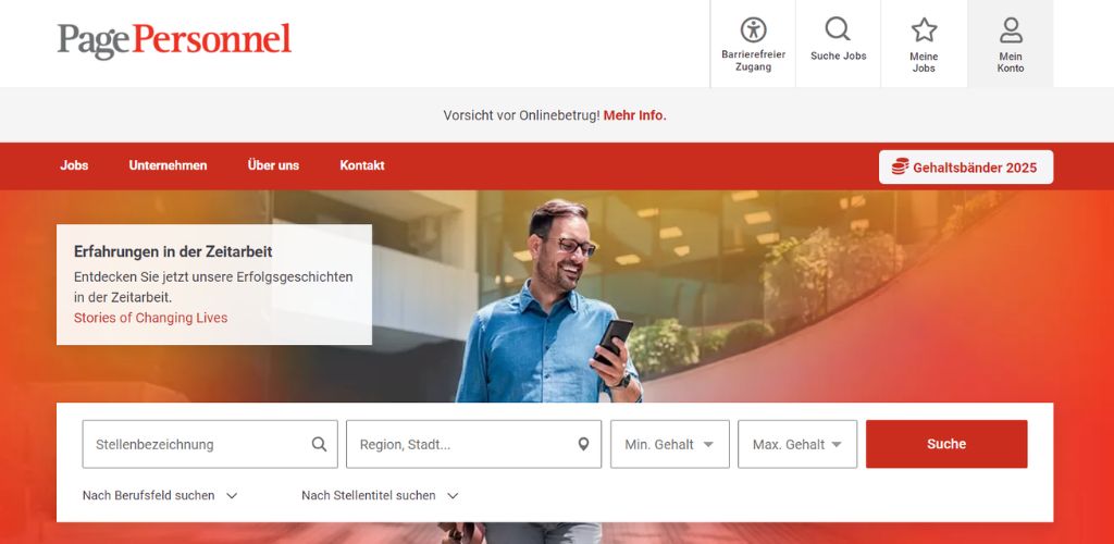 recruiting agentur in frankfurt page personnel