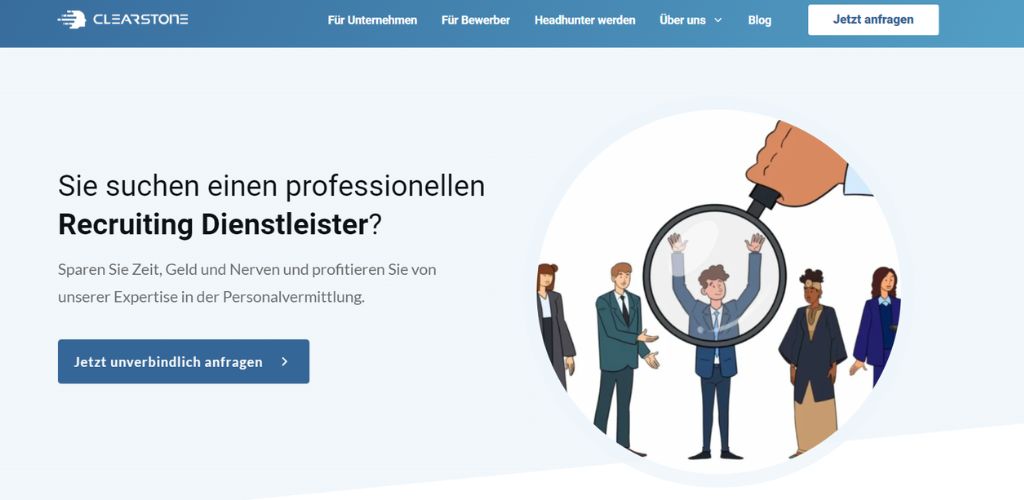 recruiting agentur in köln clearstone