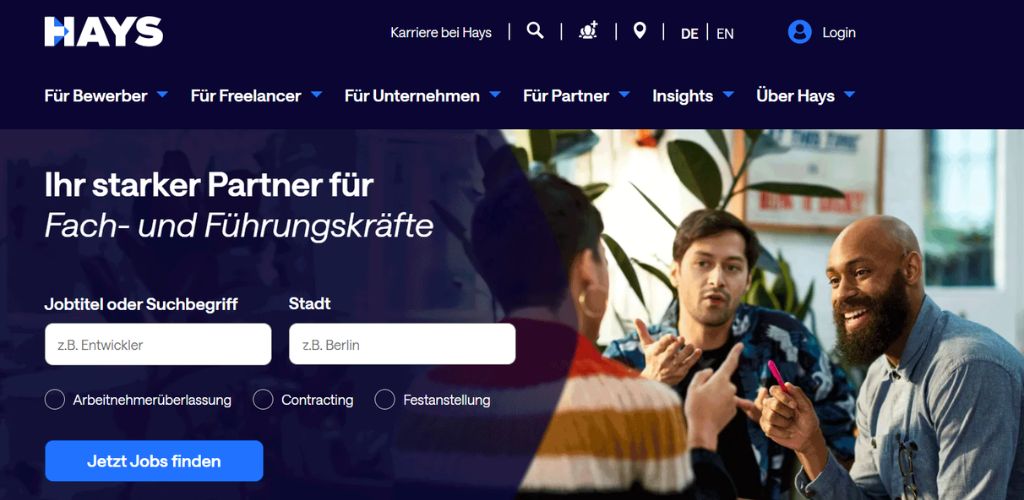 recruiting agentur in köln hays