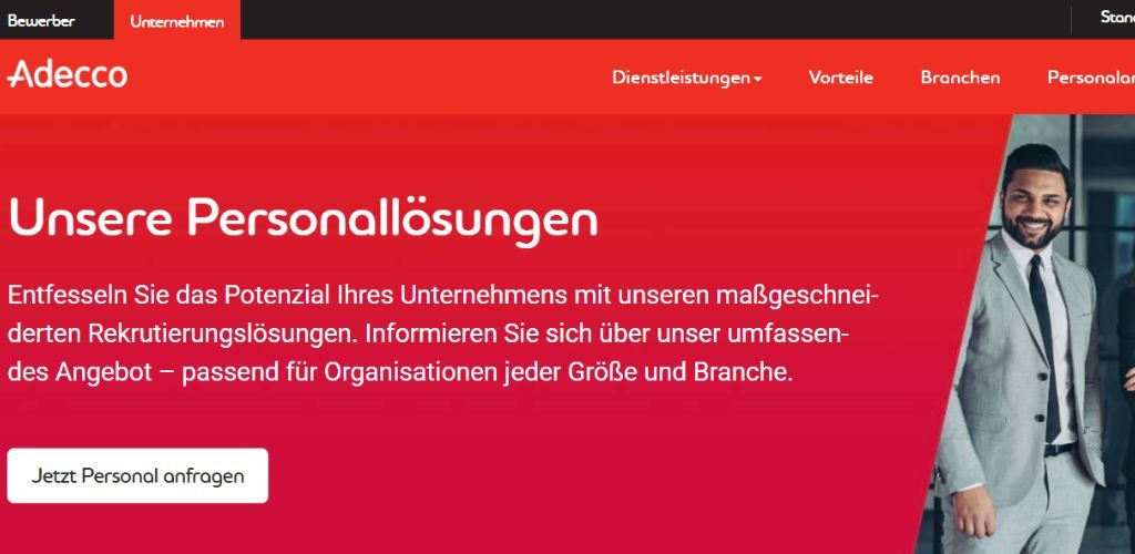 anbieter für arbeitnehmerüberlassung adecco
