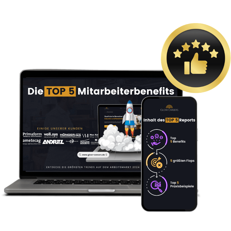 Checkliste Top 5 Mitarbeiterbenefits